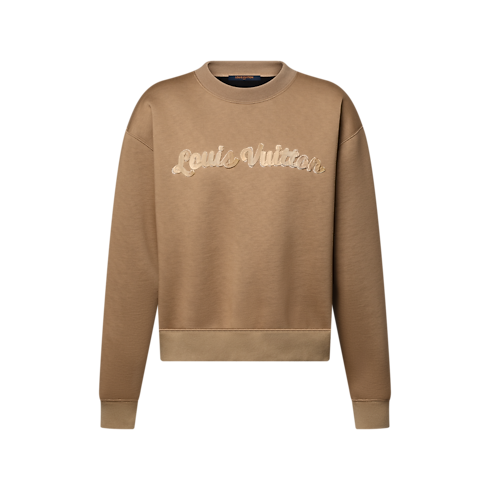 Prêt-à-Porter Hauts Sweatshirt à signature dégradée | Louis Vuitton ® (Zoom produit)
