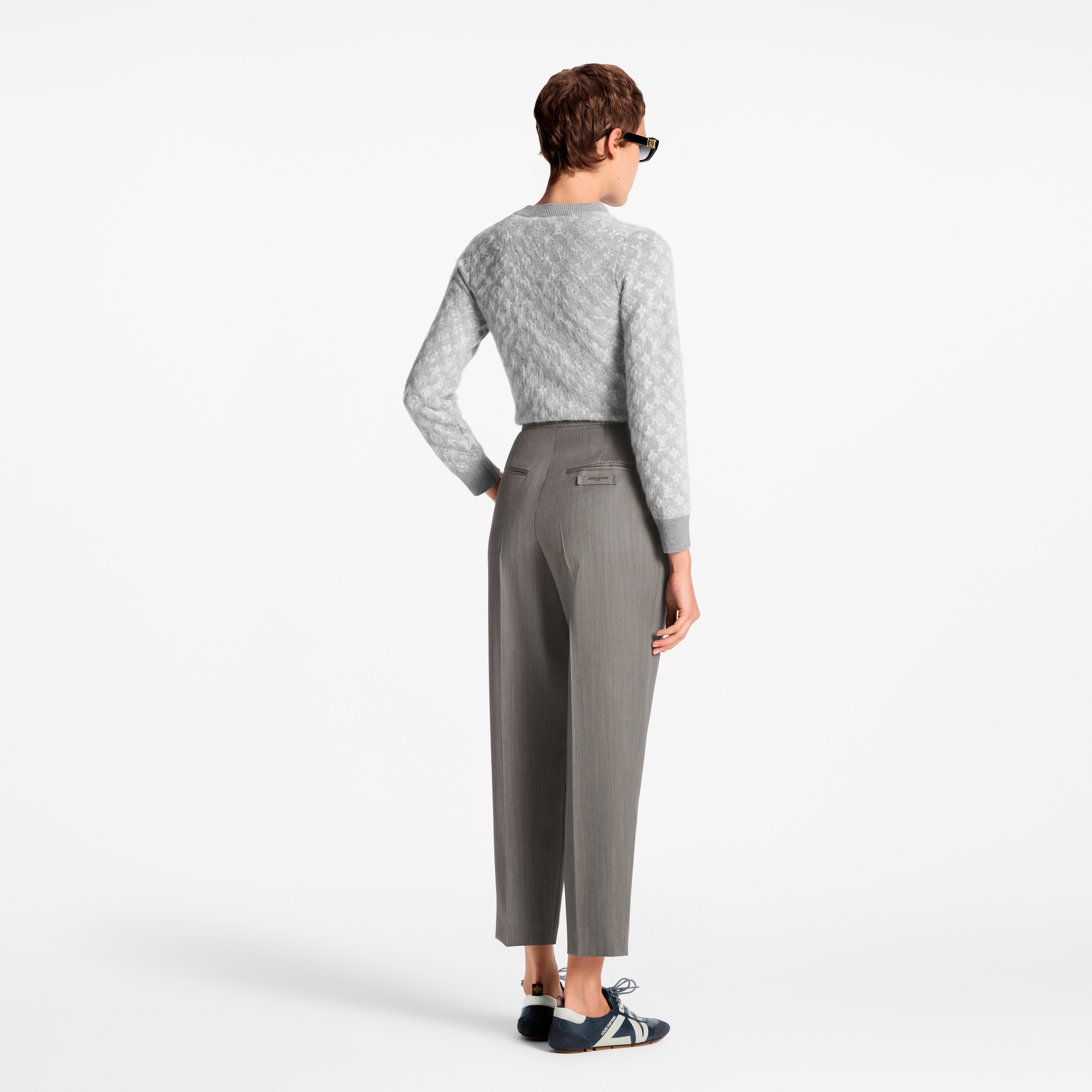  Prêt-à-Porter Maille Sweatshirt Monogram en maille brossée | Louis Vuitton ® (Zoom produit)