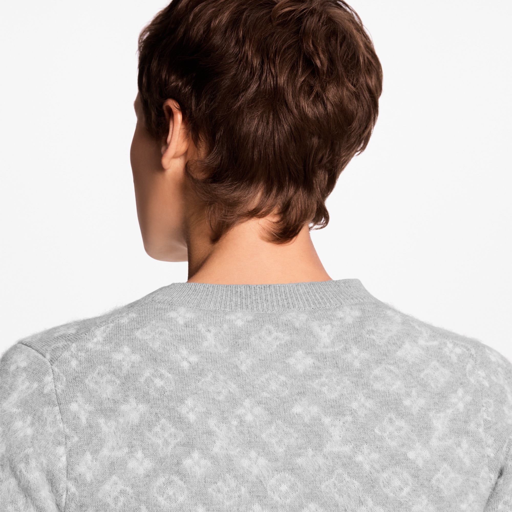  Prêt-à-Porter Maille Sweatshirt Monogram en maille brossée | Louis Vuitton ® (Zoom produit)
