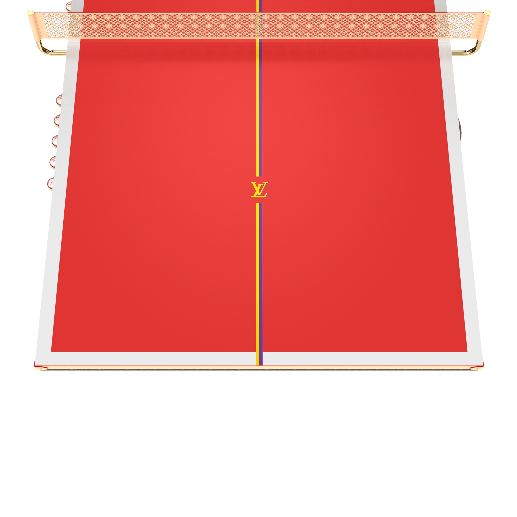 Monogram Articles de sport } Table de ping-pong en toile - Taille domestique | Louis Vuitton ® (Zoom produit)