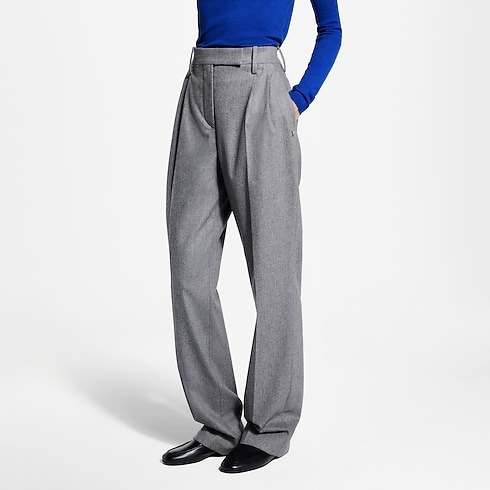 Ready-to-Wear Pants and Shorts Tailored Flannel Pants | Louis Vuitton ® (Product zoom)