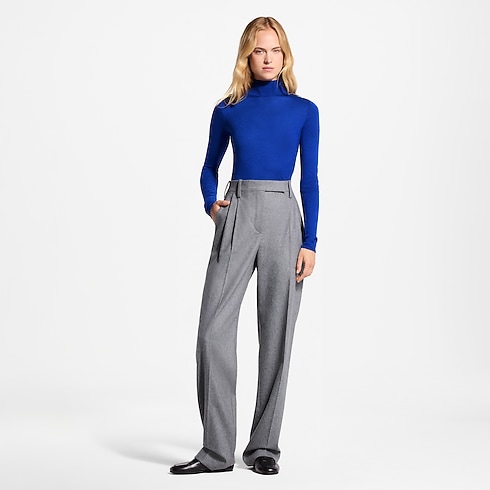 Ready-to-Wear Pants and Shorts Tailored Flannel Pants | Louis Vuitton ® (Product zoom)