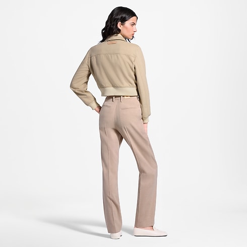 Ready-to-Wear Pants and Shorts Tailored Flannel Pants | Louis Vuitton ® (Product zoom)