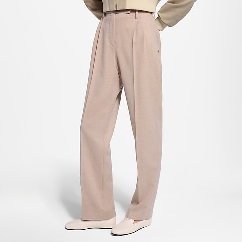 Ready-to-Wear Pants and Shorts Tailored Flannel Pants | Louis Vuitton ® (Product zoom)