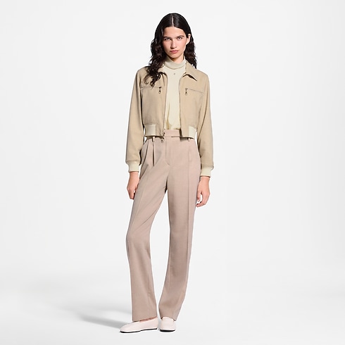 Ready-to-Wear Pants and Shorts Tailored Flannel Pants | Louis Vuitton ® (Product zoom)