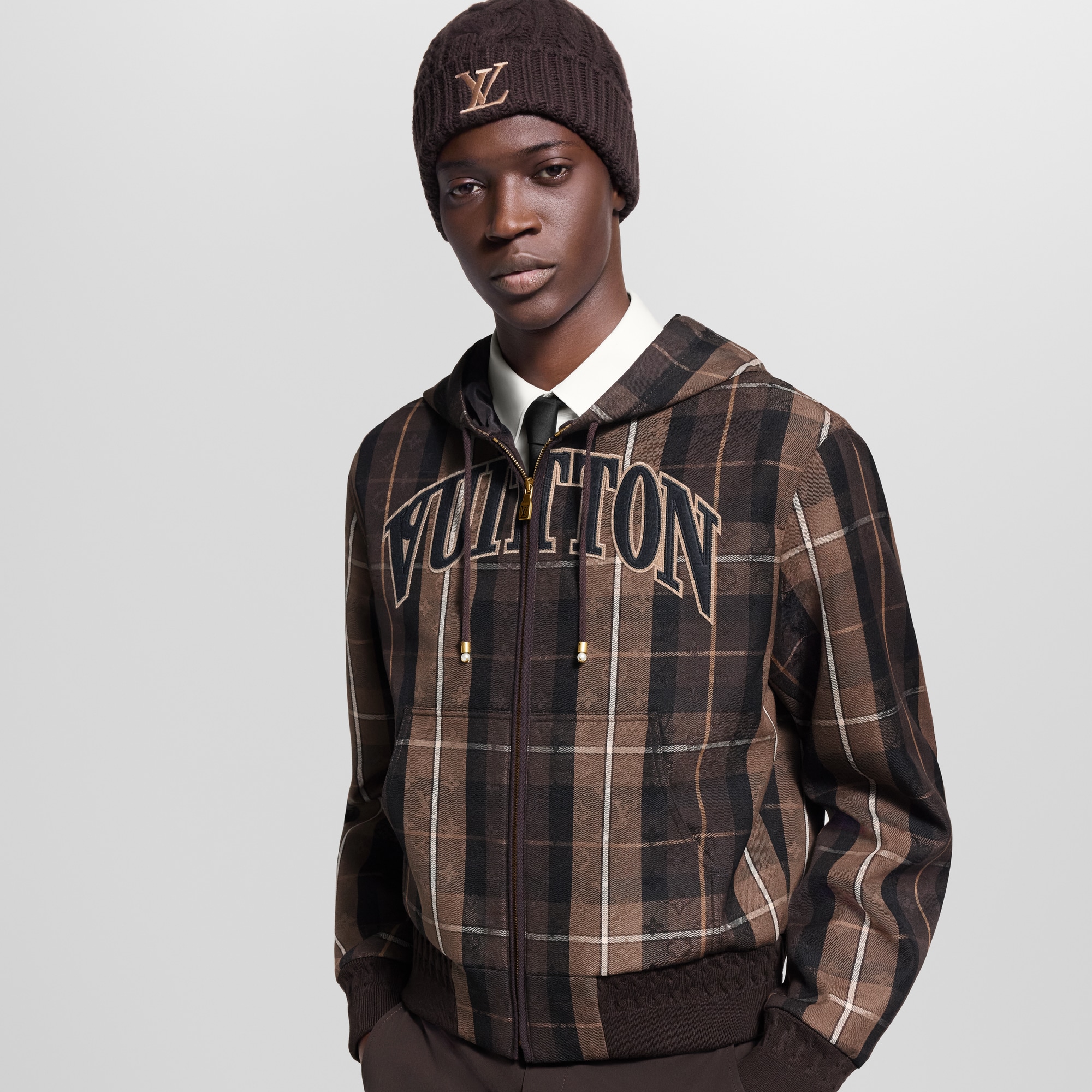  Ready-to-Wear Coats and Outerwear Tailored Hooded Blouson | Louis Vuitton ® (Product zoom)