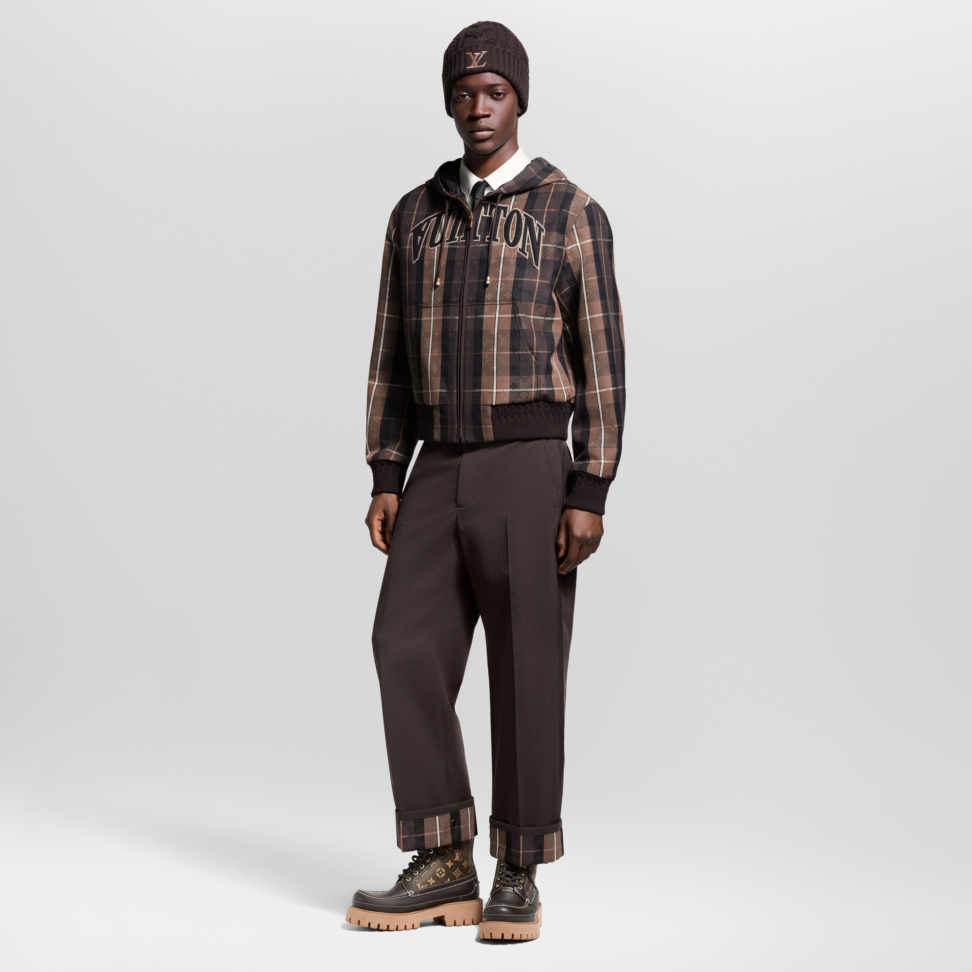  Ready-to-Wear Coats and Outerwear Tailored Hooded Blouson | Louis Vuitton ® (Product zoom)