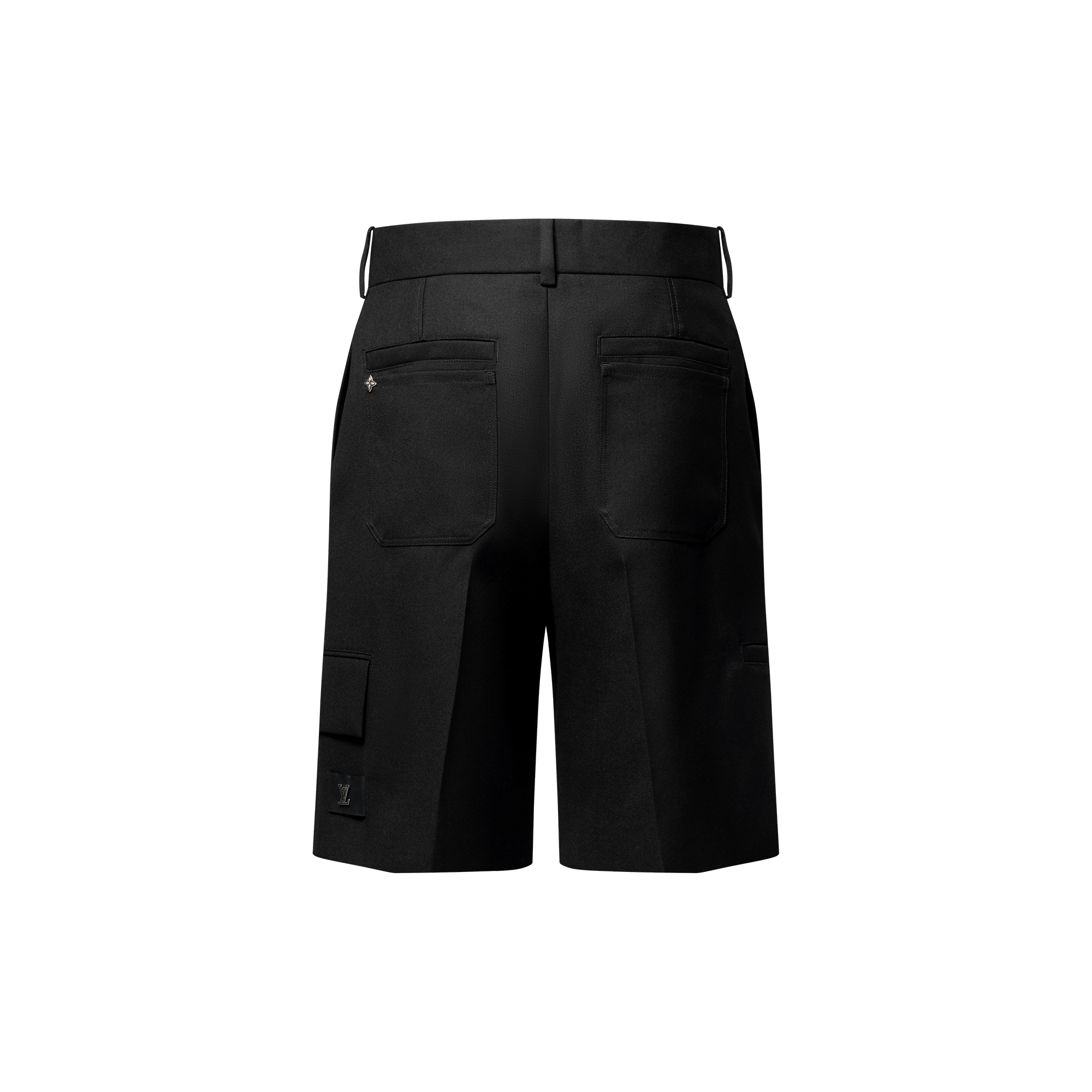  Ready-to-Wear Pants Tailored Wool Cargo Shorts | Louis Vuitton ® (Product zoom)