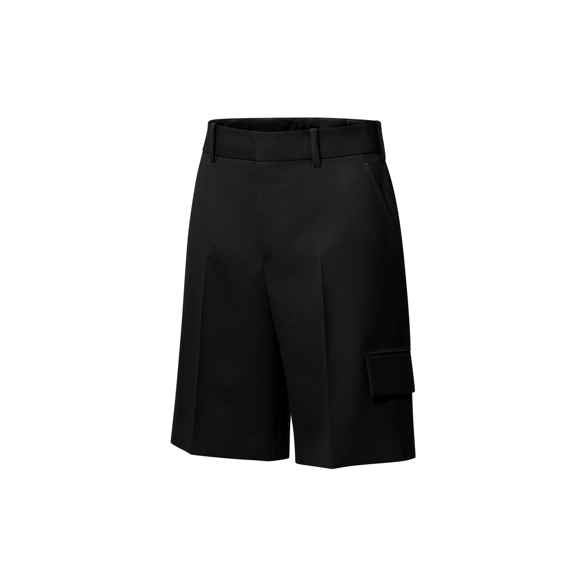  Ready-to-Wear Pants Tailored Wool Cargo Shorts | Louis Vuitton ® (Product zoom)