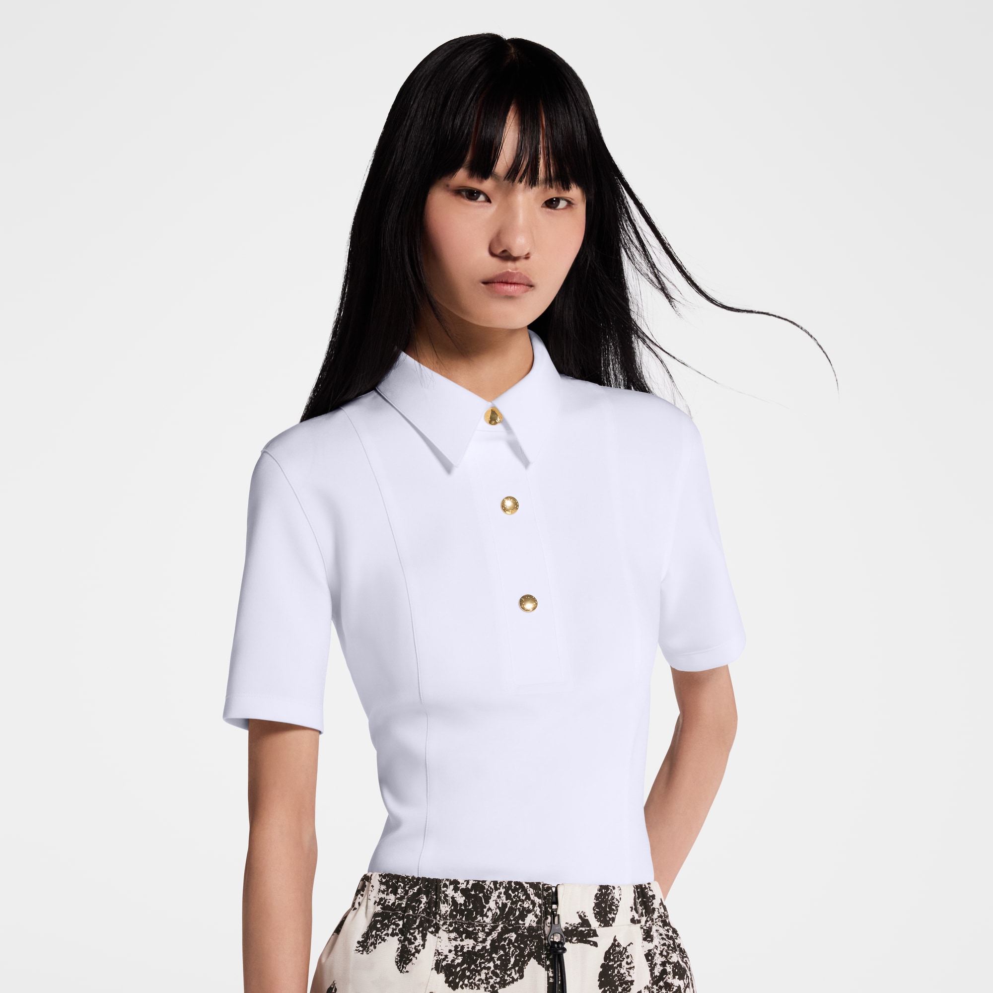  Ready-to-Wear Tops Technical Jersey Polo Top | Louis Vuitton ® (Product zoom)
