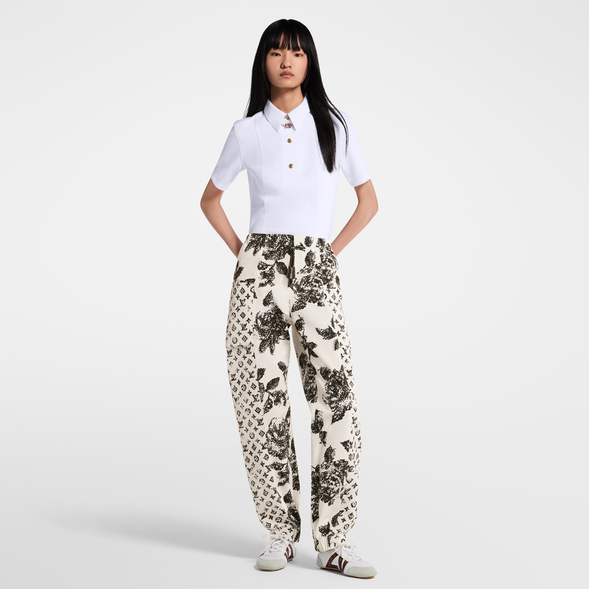  Ready-to-Wear Tops Technical Jersey Polo Top | Louis Vuitton ® (Product zoom)