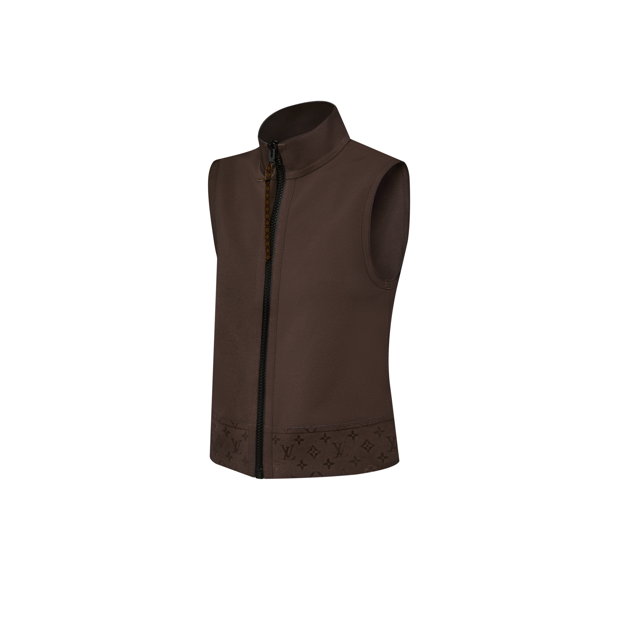  Ready-to-Wear Tops Technical Jersey Zip-Up Gilet | Louis Vuitton ® (Product zoom)
