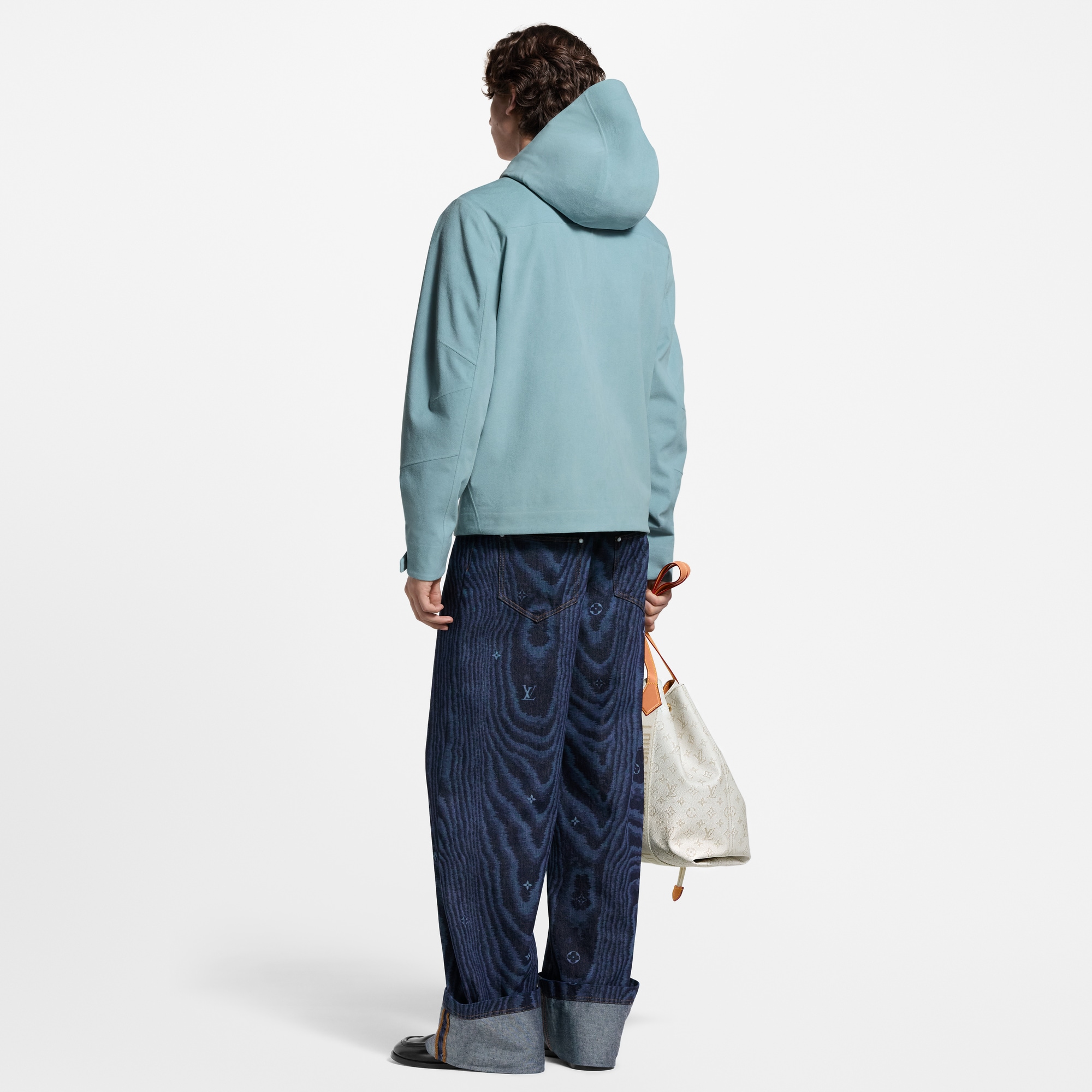  Ready-to-Wear Coats and Outerwear Technical Velvet Rain Jacket | Louis Vuitton ® (Product zoom)