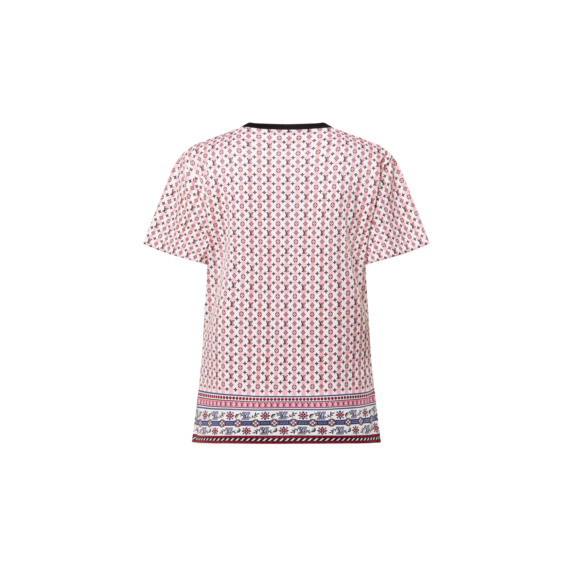  Prêt-à-Porter Hauts Tee-shirt à imprimé foulard | Louis Vuitton ® (Zoom produit)