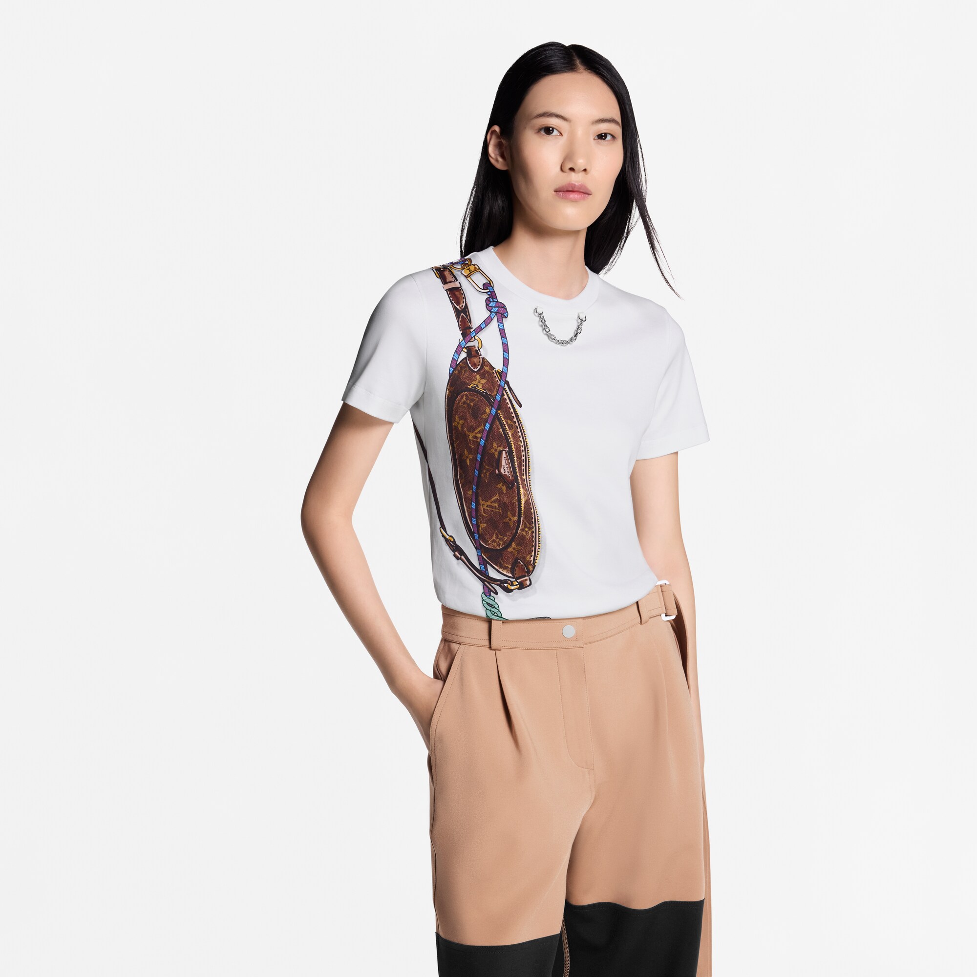  Prêt-à-Porter Hauts Tee-shirt à imprimé Keepit | Louis Vuitton ® (Zoom produit)