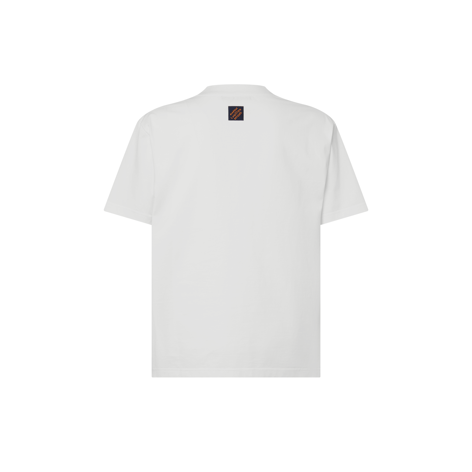  Prêt-à-Porter Tee-shirts et Polos Tee-shirt à manches courtes avec signature ornementée | Louis Vuitton ® (Zoom produit)