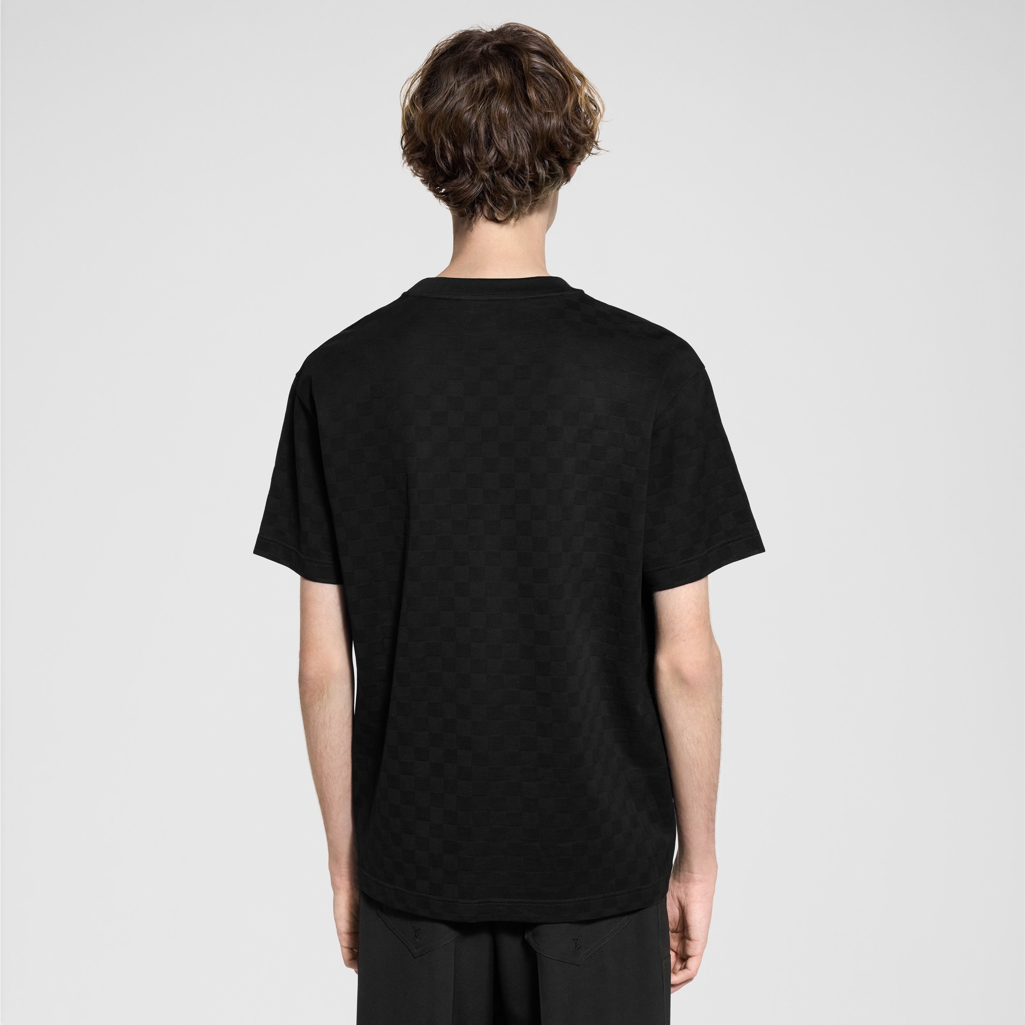  Prêt-à-Porter Tee-shirts et Polos Tee-shirt à motif Damier et signature | Louis Vuitton ® (Zoom produit)
