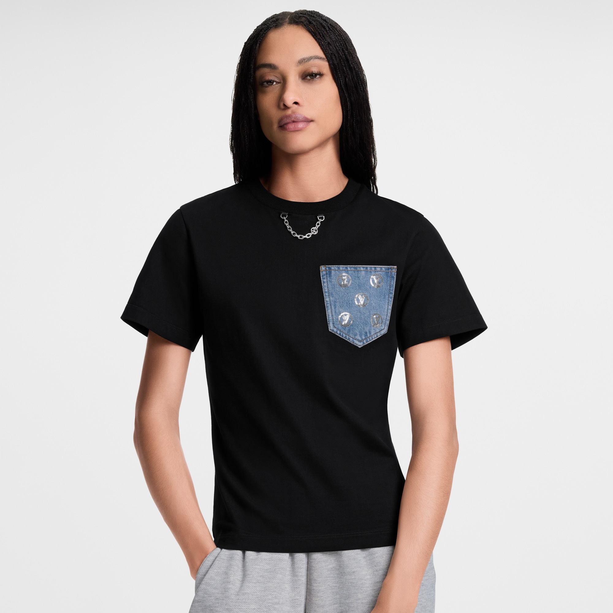  Prêt-à-Porter Hauts Tee-shirt à poche Monogram | Louis Vuitton ® (Zoom produit)
