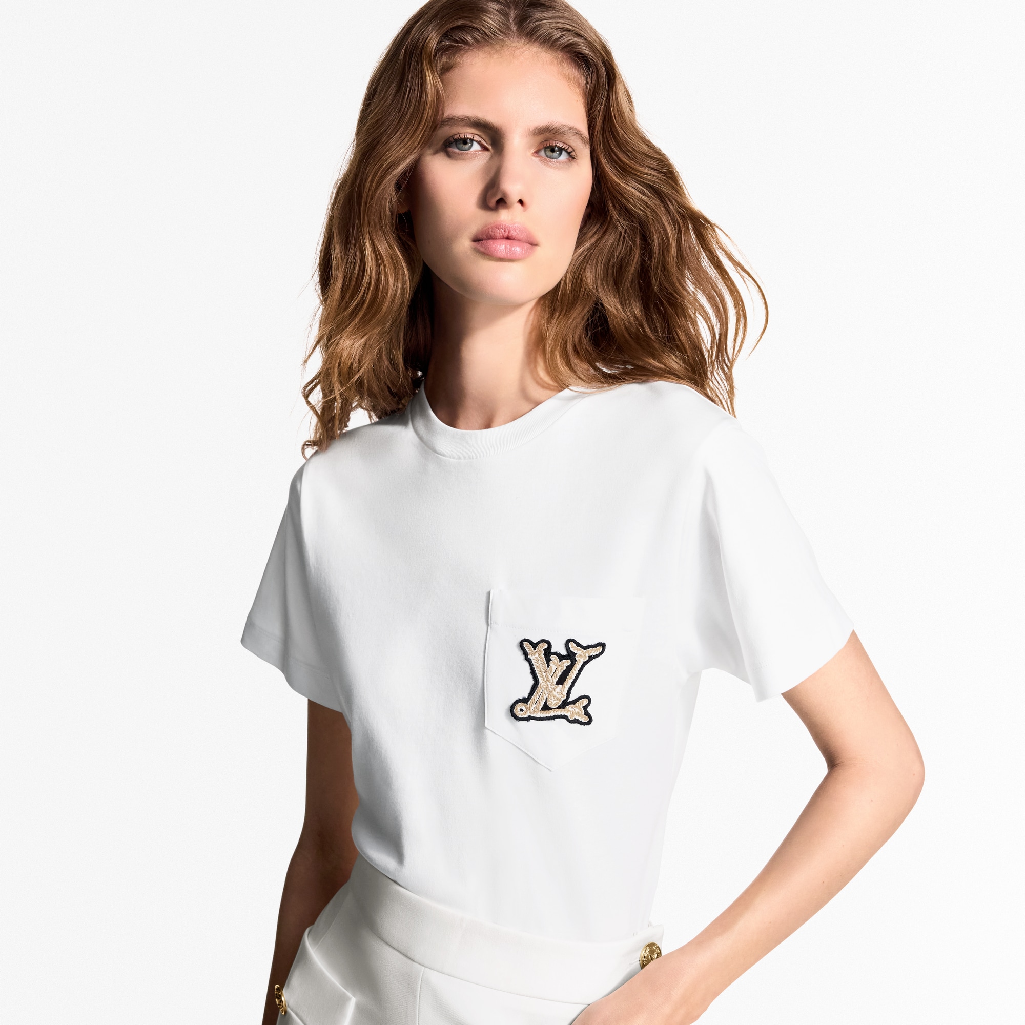  Prêt-à-Porter Hauts Tee-shirt à poche style nautique | Louis Vuitton ® (Zoom produit)