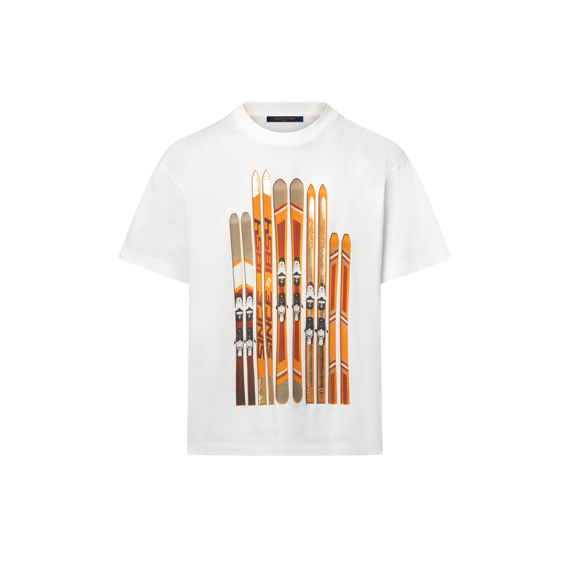  Prêt-à-Porter Tee-shirts et Polos Tee-shirt en coton imprimé | Louis Vuitton ® (Zoom produit)