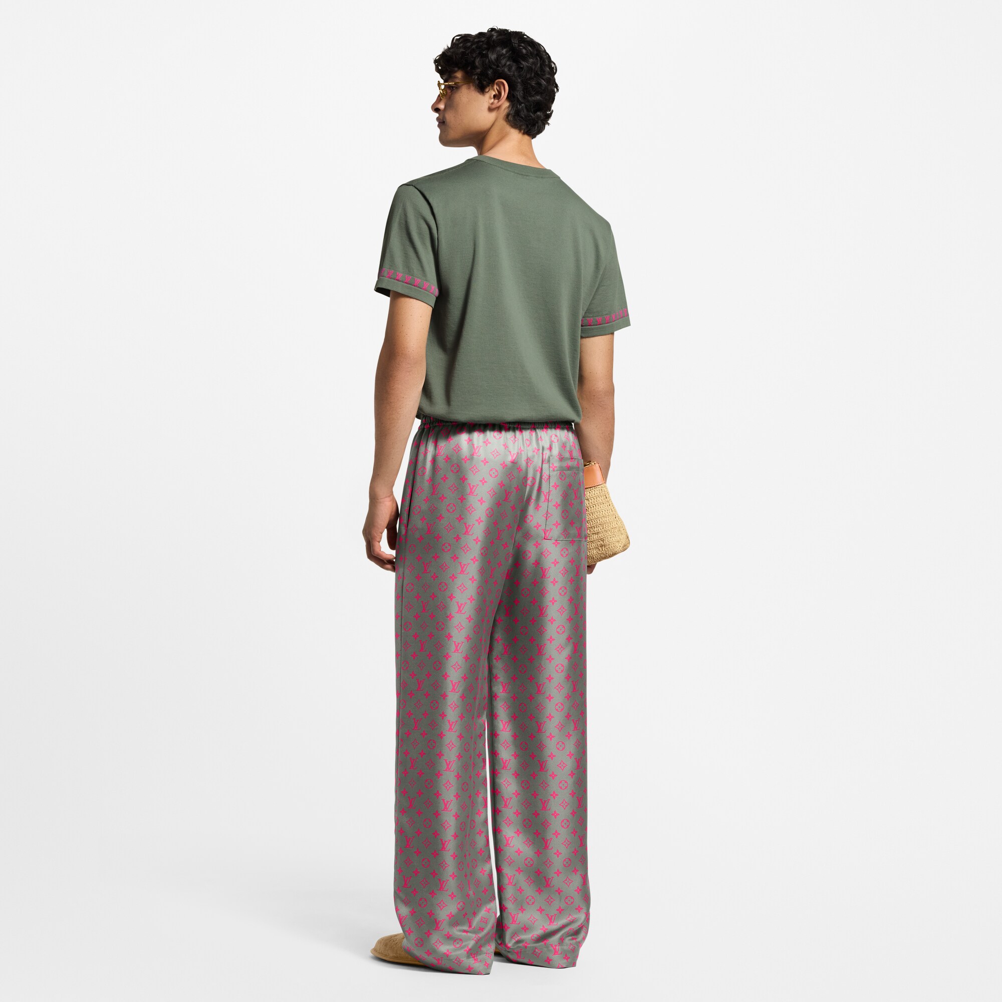  Prêt-à-Porter Tout le Prêt-à-Porter Tee-shirt manches courtes à détails Monogram | Louis Vuitton ® (Zoom produit)