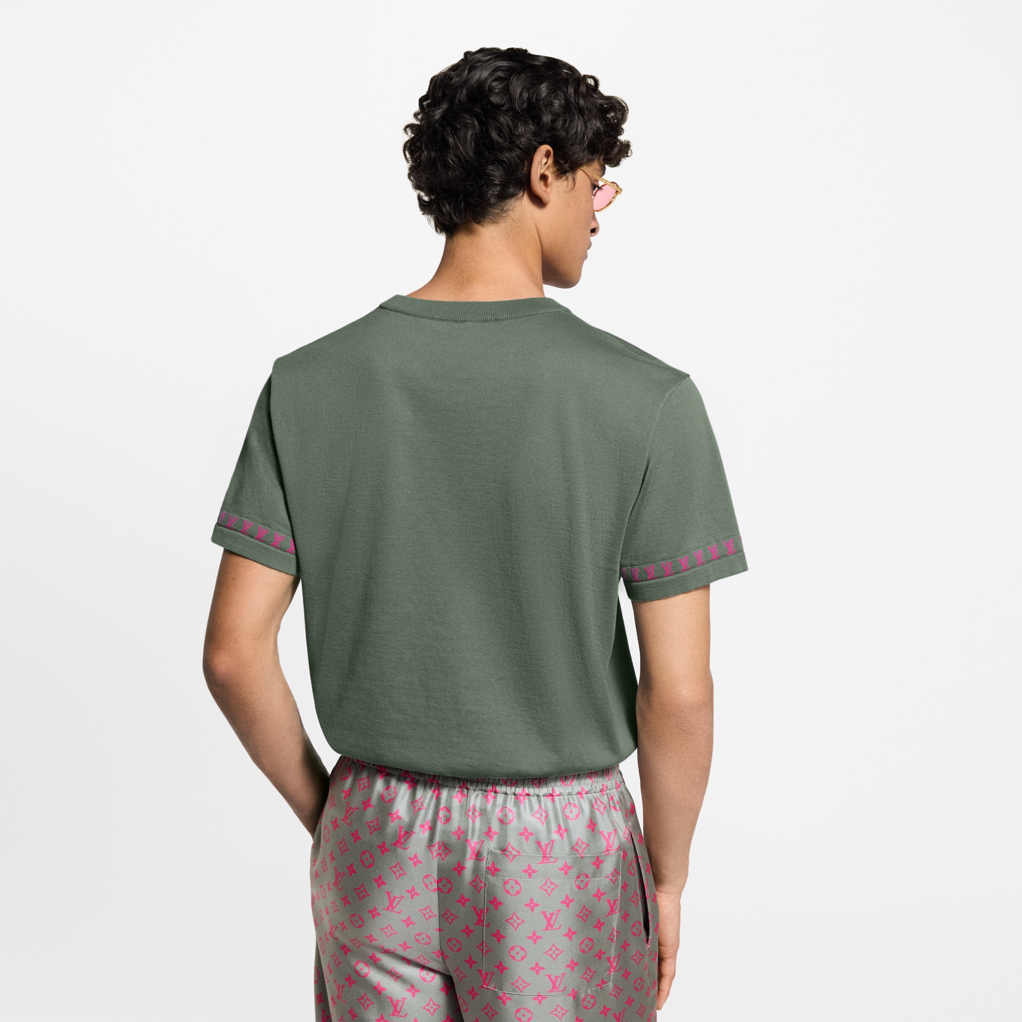 Prêt-à-Porter Tout le Prêt-à-Porter Tee-shirt manches courtes à détails Monogram | Louis Vuitton ® (Zoom produit)