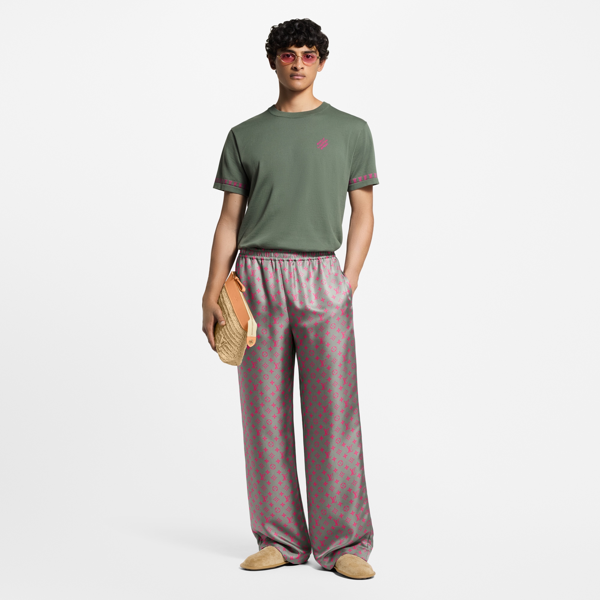  Prêt-à-Porter Tout le Prêt-à-Porter Tee-shirt manches courtes à détails Monogram | Louis Vuitton ® (Zoom produit)