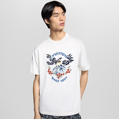 Prêt-à-Porter Tout le Prêt-à-Porter Tee-shirt manches courtes en maille | Louis Vuitton ® (Zoom produit)