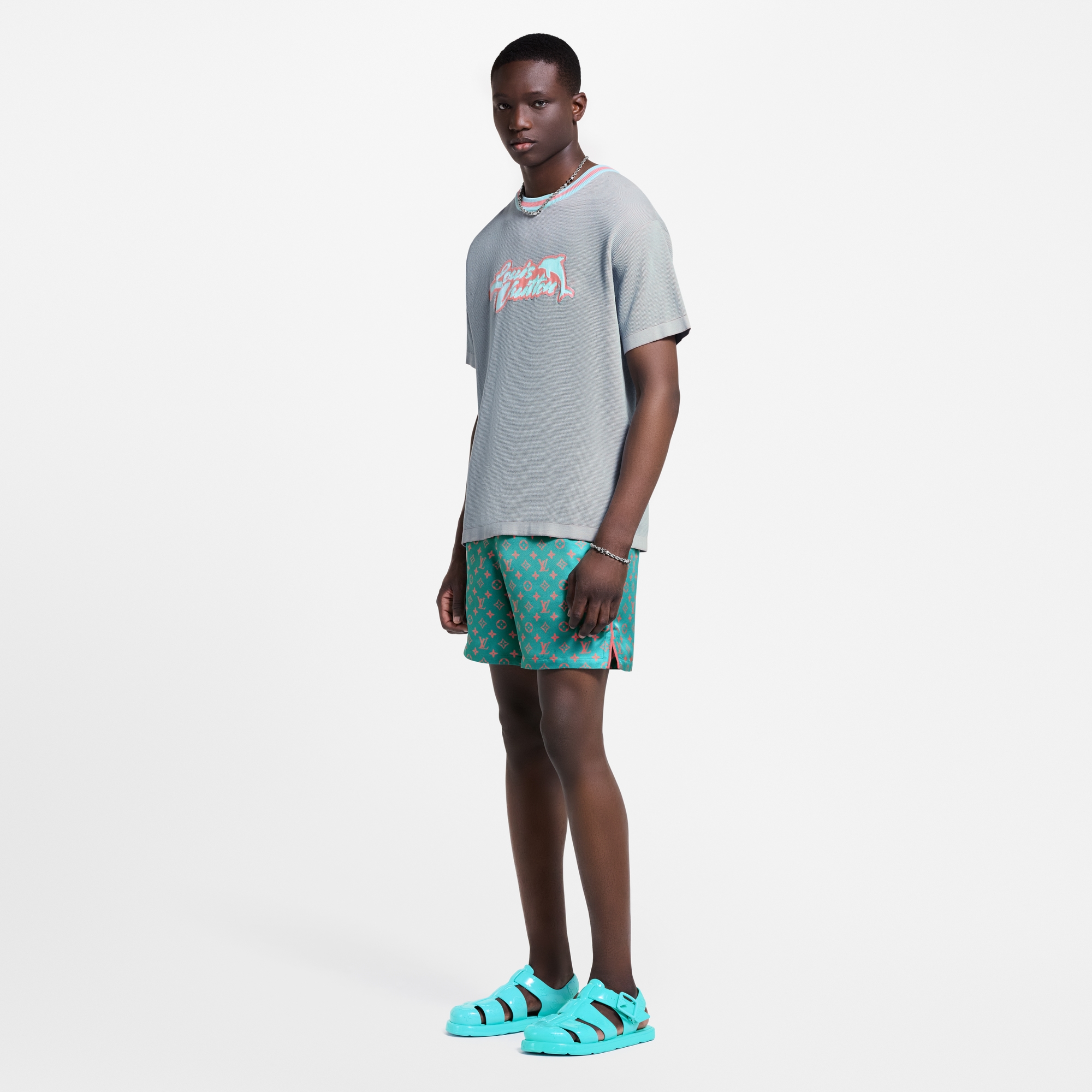  Prêt-à-Porter Maille et Sweatshirts Tee-shirt manches courtes graphique | Louis Vuitton ® (Zoom produit)