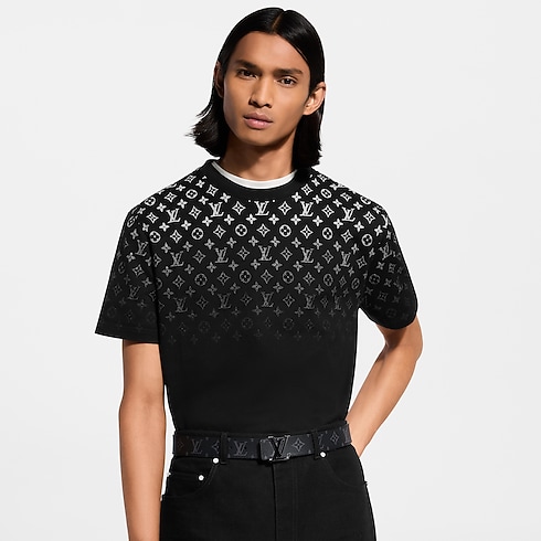 Prêt-à-Porter Tee-shirts et Polos Tee-shirt Monogram Gradient en coton | Louis Vuitton ® (Zoom produit)