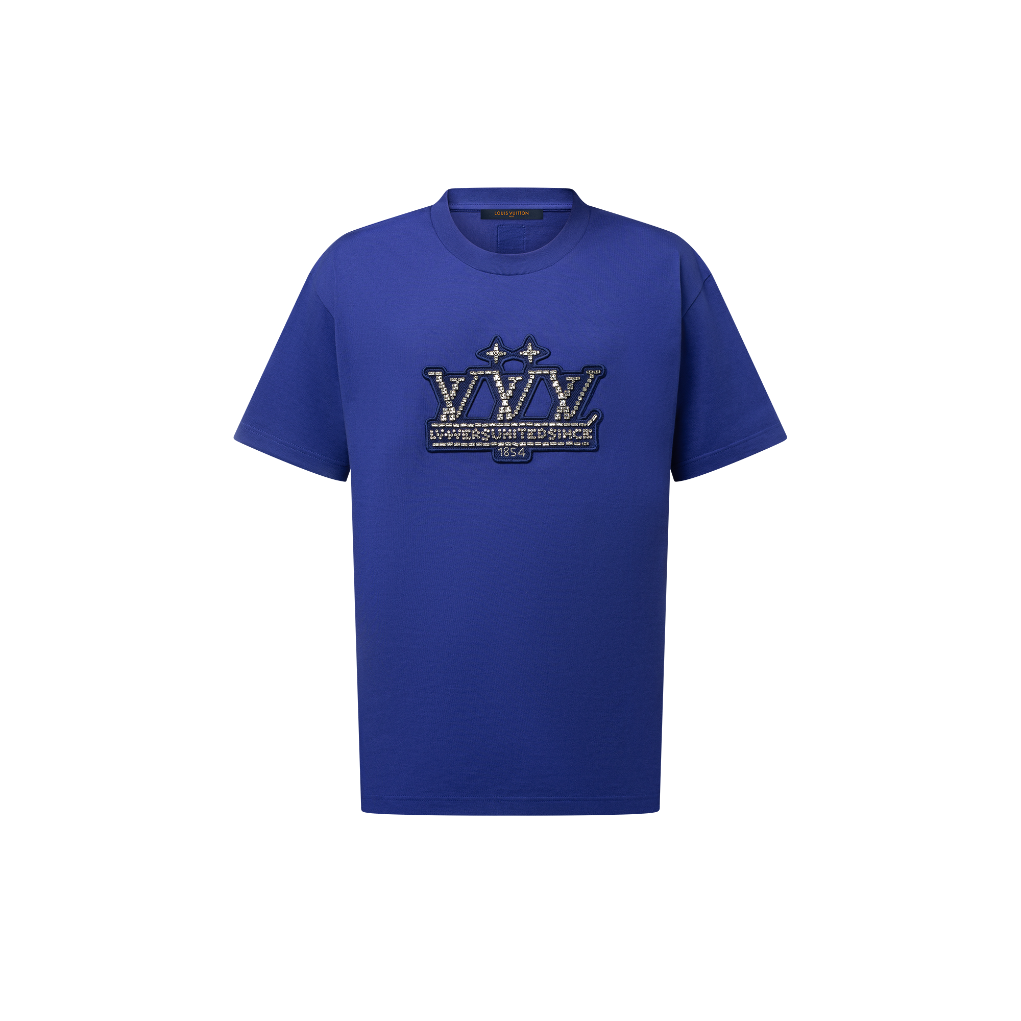  Prêt-à-Porter Tee-shirts et Polos Tee-shirt ornementé en coton | Louis Vuitton ® (Zoom produit)