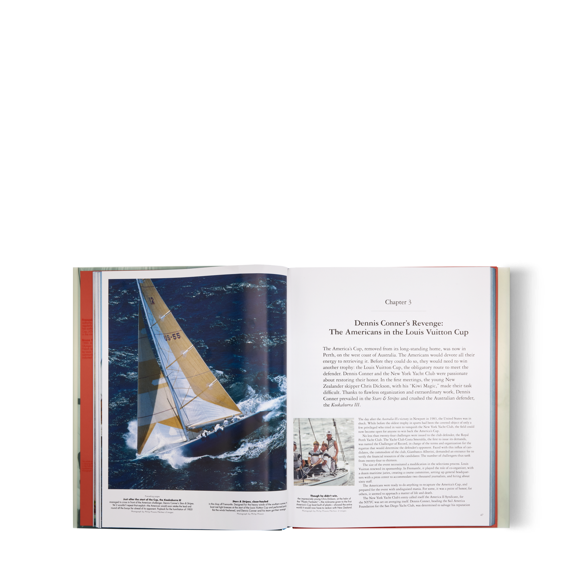  Library Hard Cover Books The History of the Louis Vuitton Cup - English Version - | Louis Vuitton ® (Product zoom)