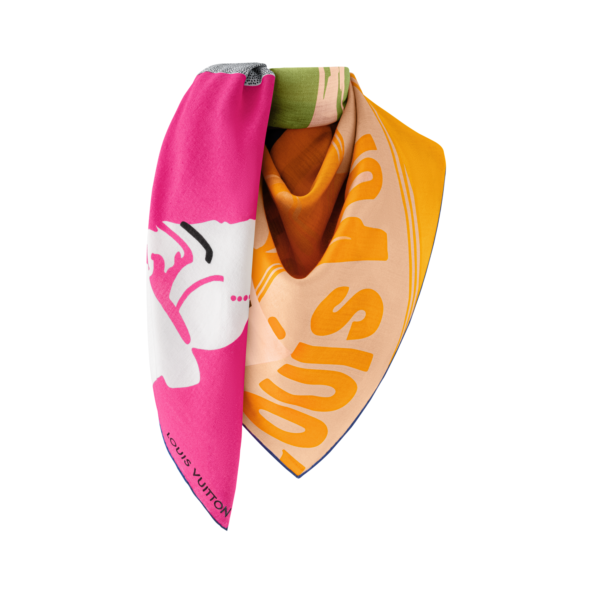 S00 Accessories Shawls and Stoles Through The Window Shawl | Louis Vuitton ® (Product zoom)