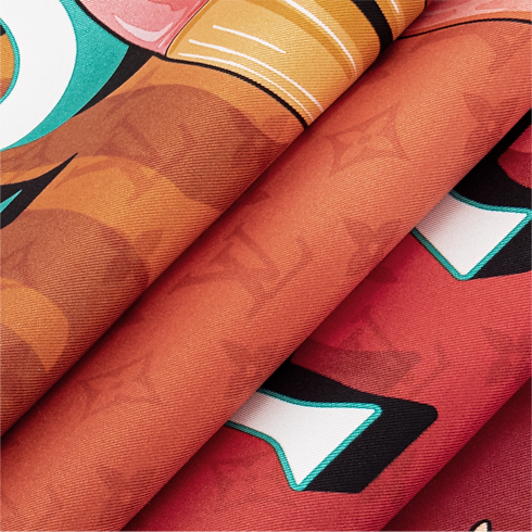 S00 Accessories Silk Squares and Bandeaus Through The Window Square 90 | Louis Vuitton ® (Product zoom)