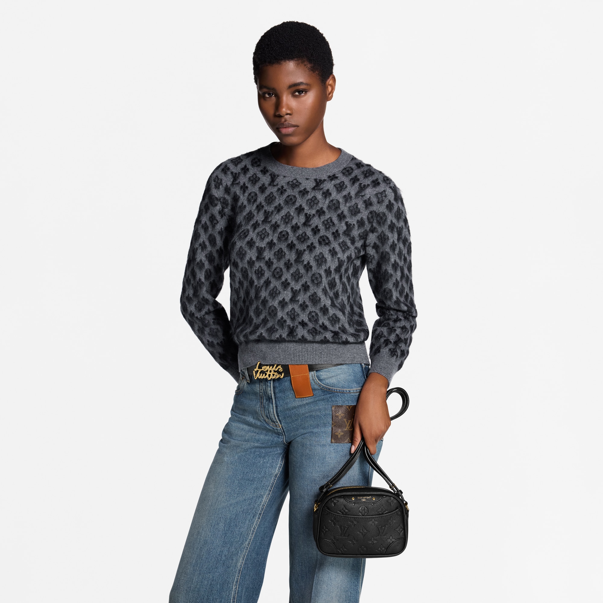 Monogram Empreinte Leather Small Leather Goods Wallets on Chain and Nano Bags Tiny Camera Bag | Louis Vuitton ® (Product zoom)