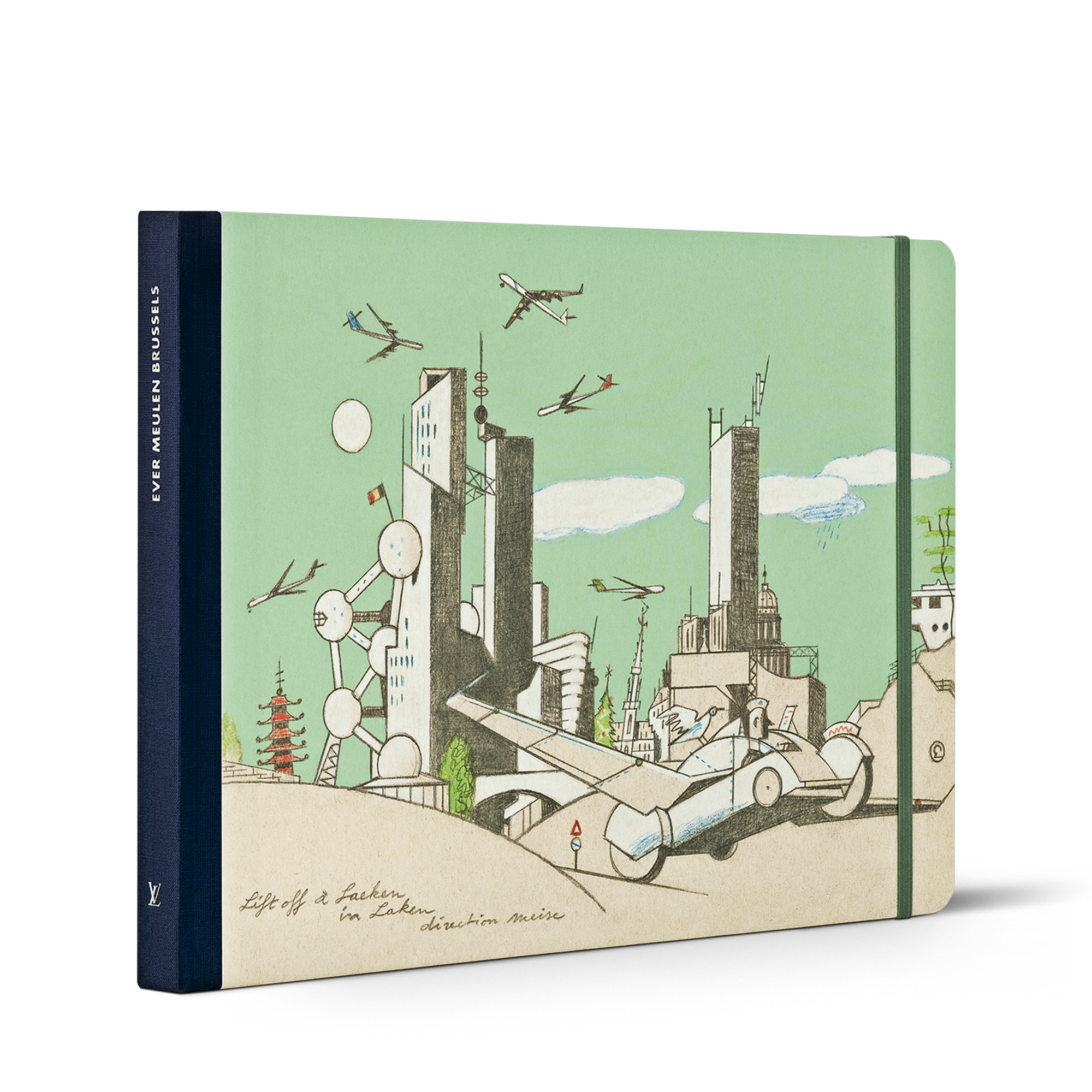 Library Travel Book Travel Book Brussels | Louis Vuitton ® (Product zoom)