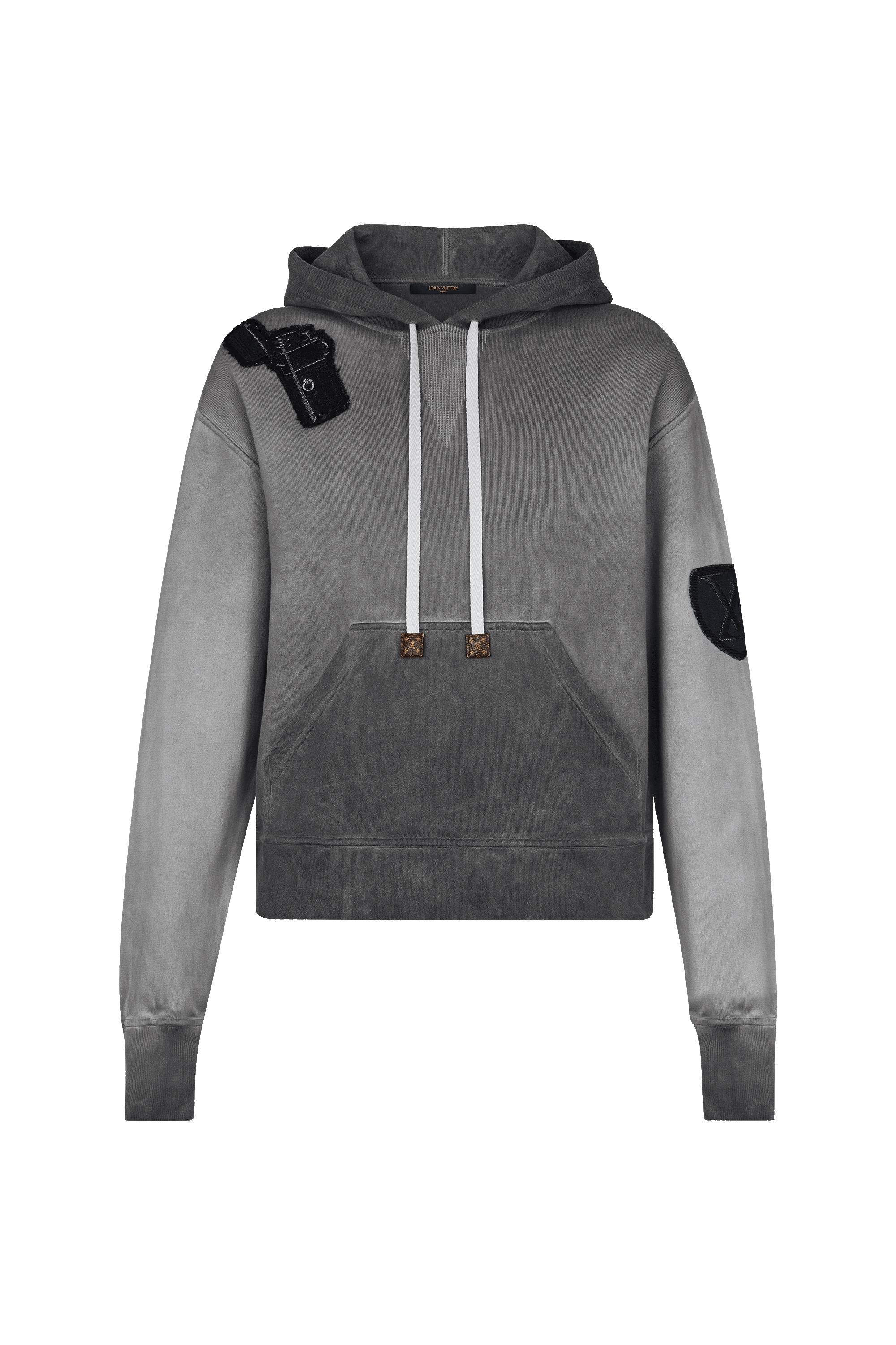 louis vuitton black hoodie