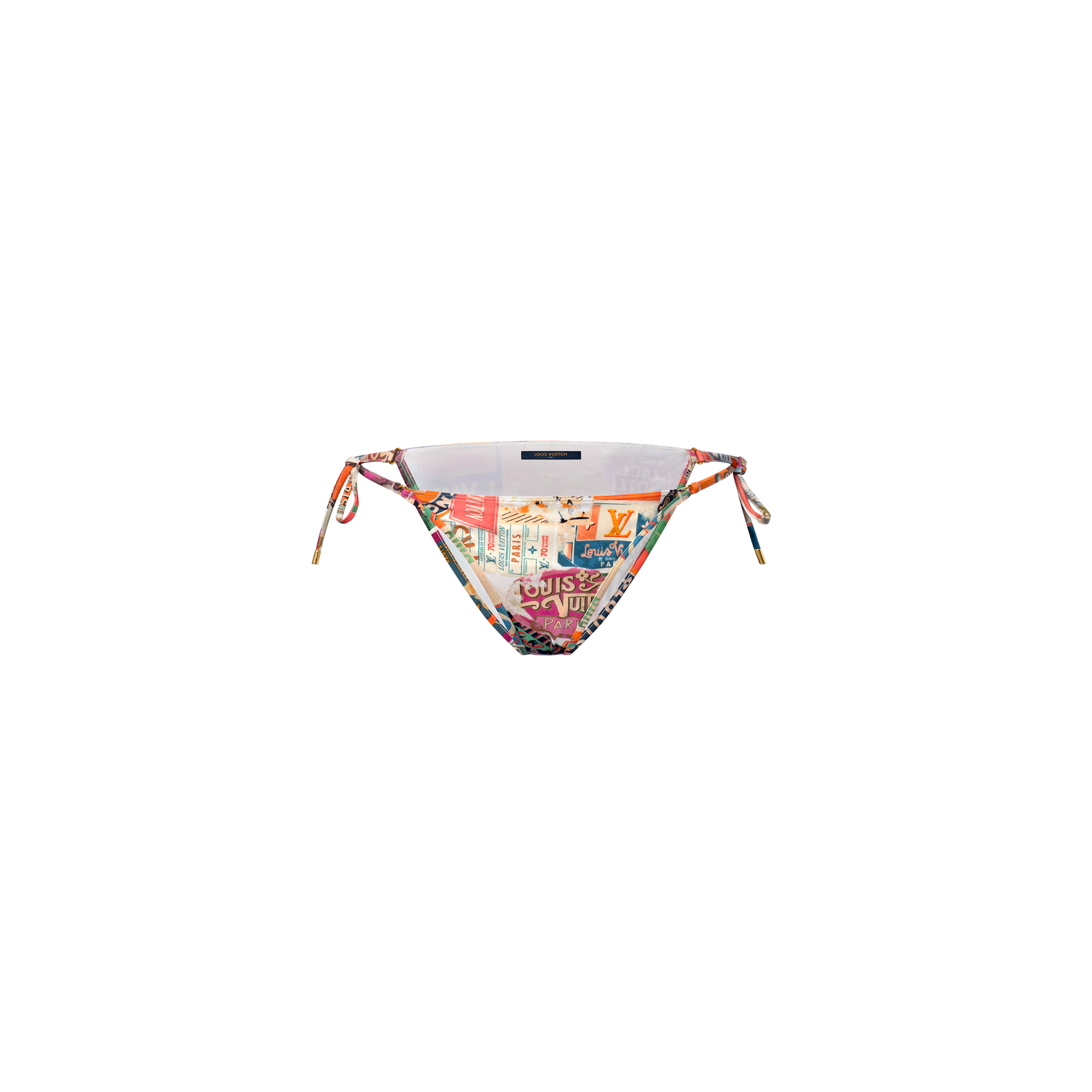  Ready-to-Wear Swimwear Travel Patch Bikini Bottoms | Louis Vuitton ® (Product zoom)