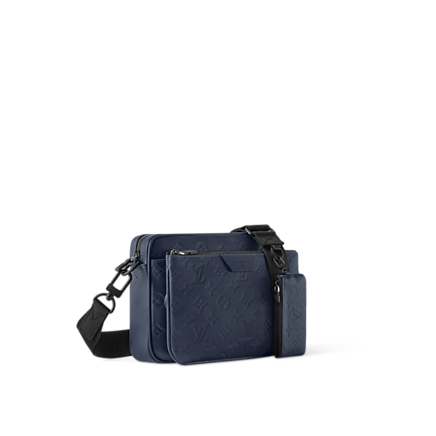 Monogram Shadow Men's Bags New In Trio Messenger | Louis Vuitton ® (Product zoom)