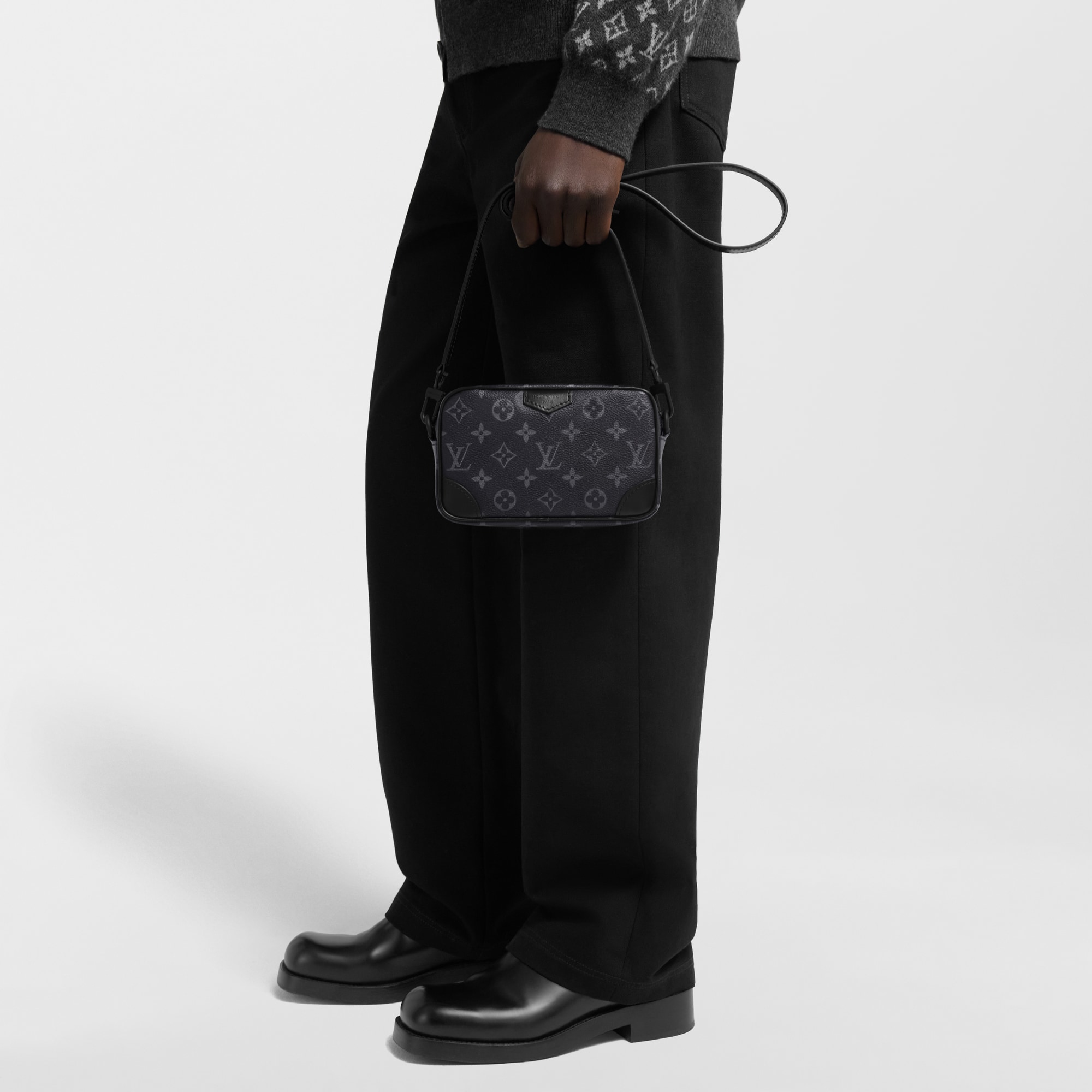 Monogram Eclipse Small Leather Goods Mini Bags Trocadéro Wearable Wallet | Louis Vuitton ® (Product zoom)