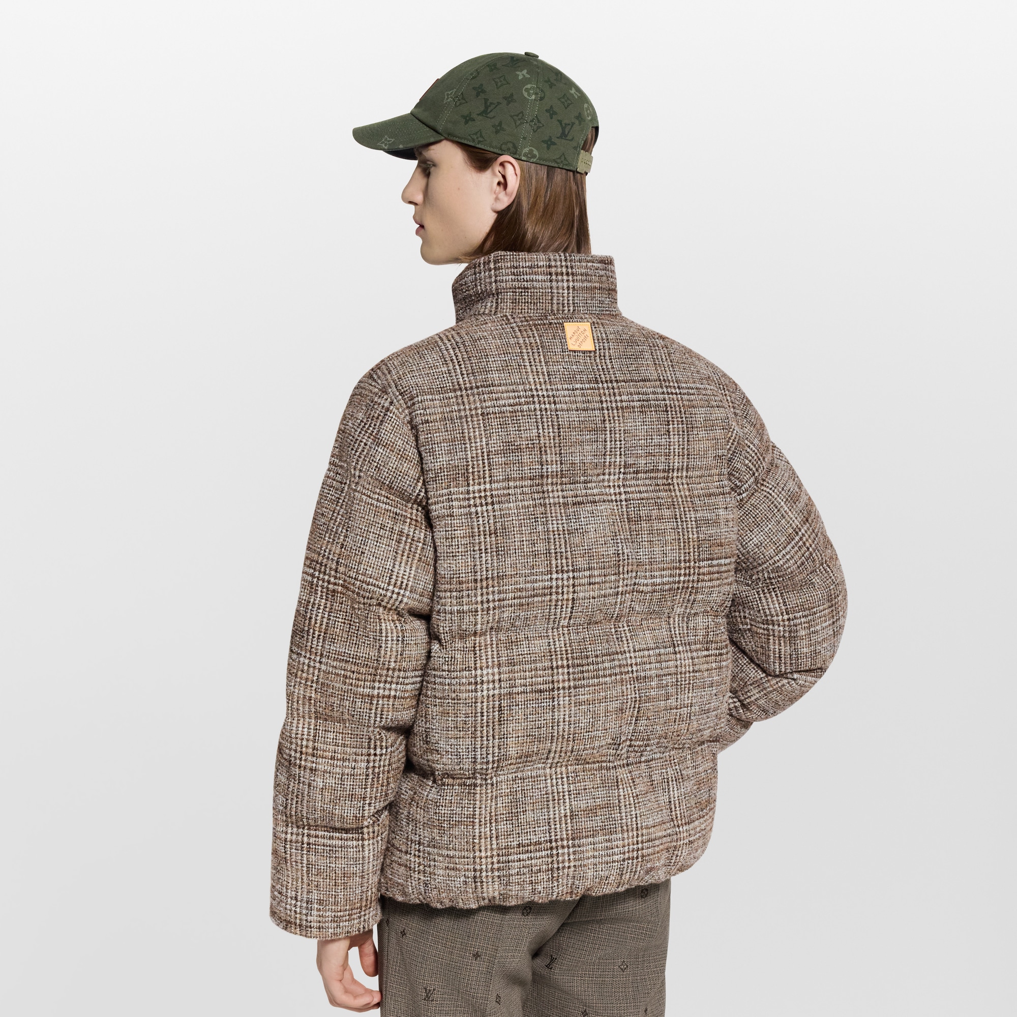  Ready-to-Wear Coats and Outerwear Tweed Down Blouson | Louis Vuitton ® (Product zoom)