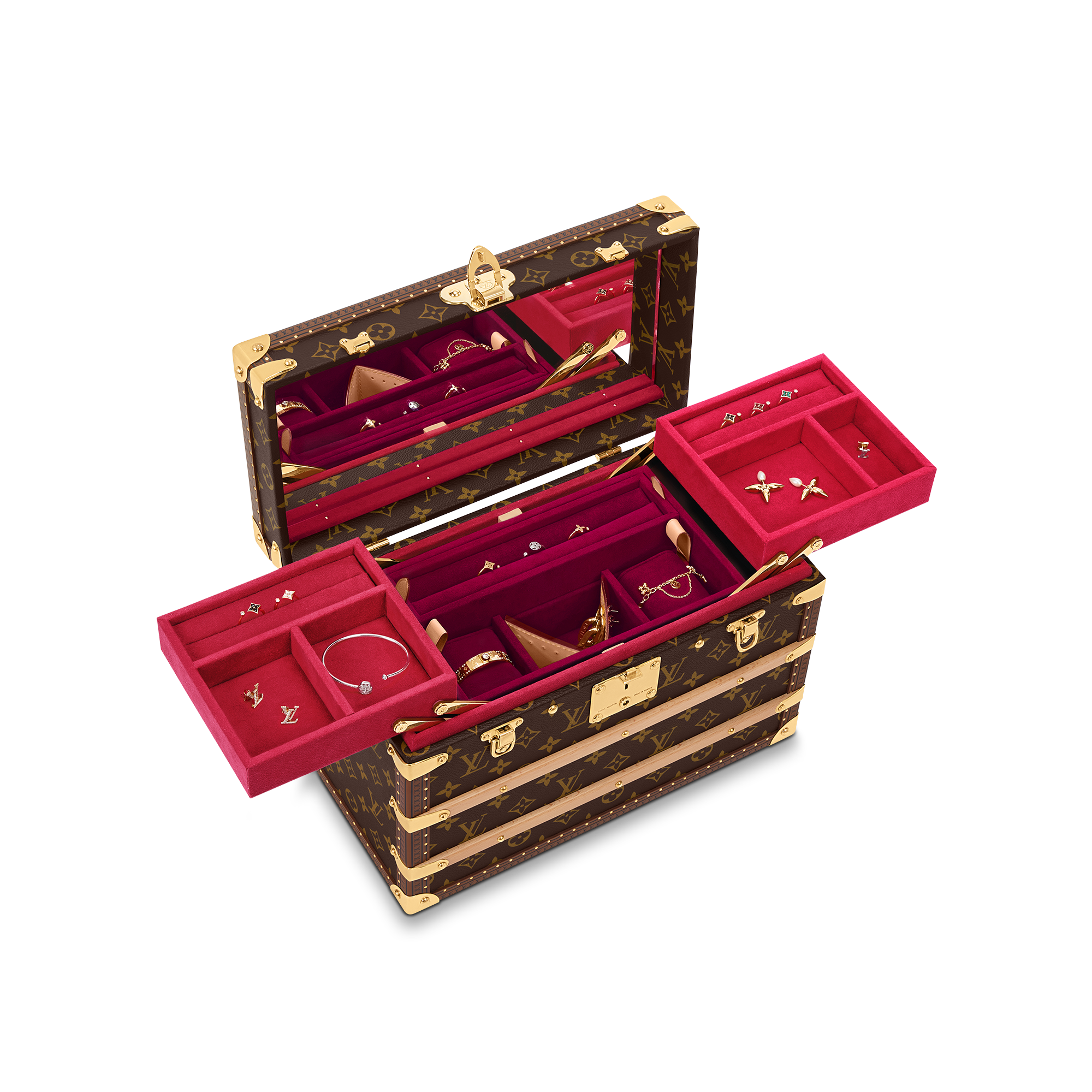 Monogram Malles et Coffrets Coffrets Vanity Bijoux | Louis Vuitton ® (Zoom produit)