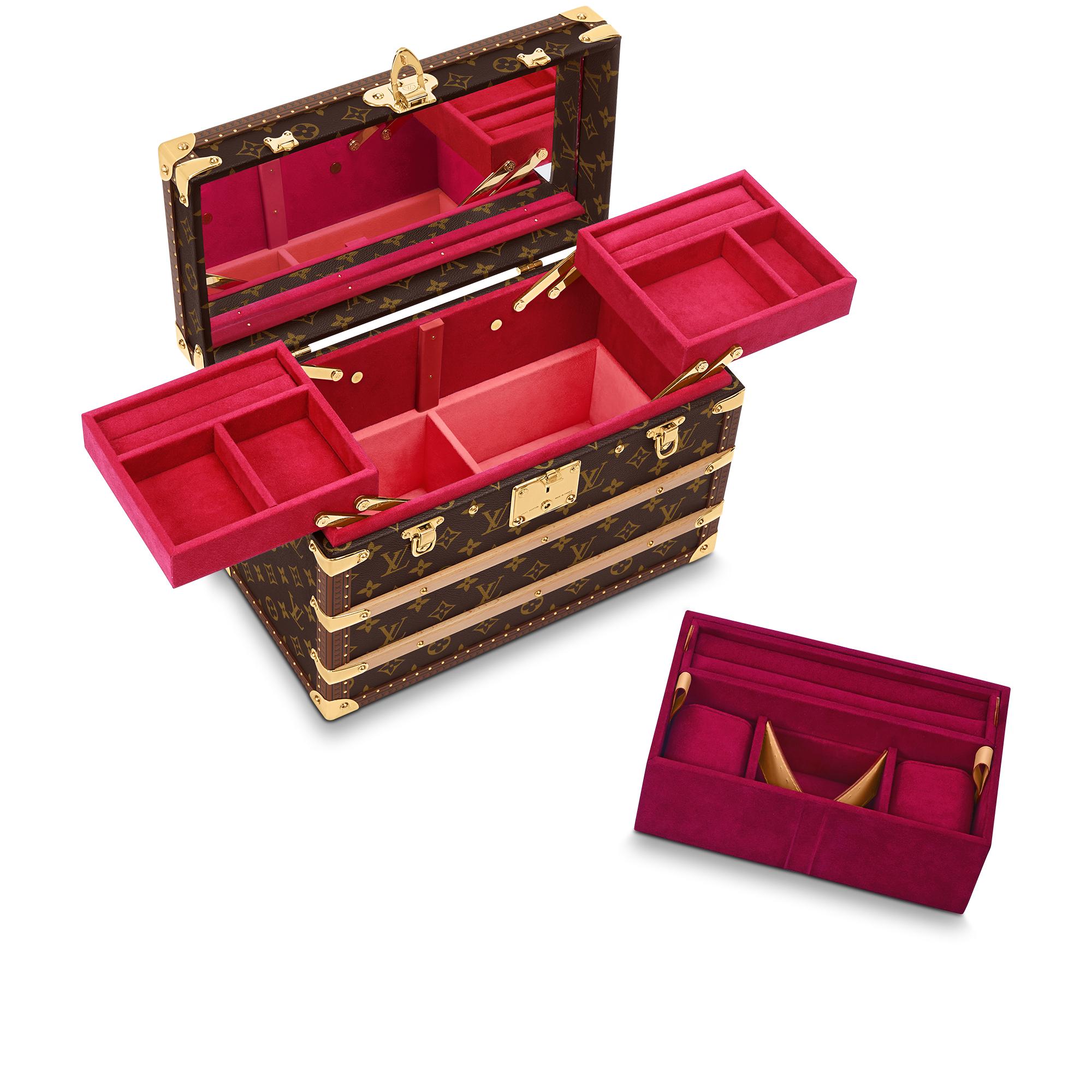 Monogram Malles et Coffrets Coffrets Vanity Bijoux | Louis Vuitton ® (Zoom produit)