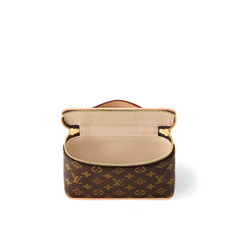 Monogram Petite Maroquinerie Portefeuilles sur Chaîne et Micro Sac Vanity case Nice Beauté | Louis Vuitton ® (Zoom produit)
