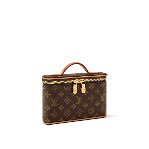 Monogram Petite Maroquinerie Portefeuilles sur Chaîne et Micro Sac Vanity case Nice Beauté | Louis Vuitton ® (Zoom produit)