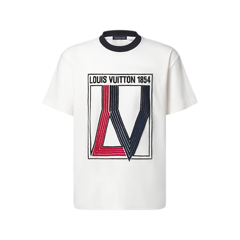 Prêt-à-Porter Tout le Prêt-à-Porter Velvet Graphic Short-Sleeved T-Shirt | Louis Vuitton ® (Zoom produit)