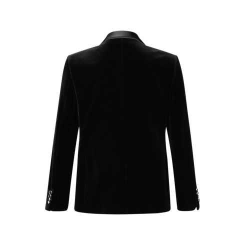 Nouveautés Homme } Velvet Single-Breasted Tuxedo Jacket | Louis Vuitton ® (Zoom produit)