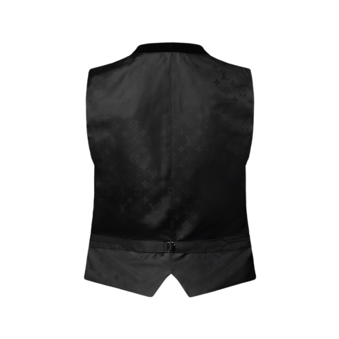 Nouveautés Homme } Velvet Tuxedo Vest | Louis Vuitton ® (Zoom produit)