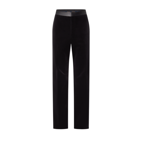 Ready-to-Wear Pants Velvet Tuxedo Pants | Louis Vuitton ® (Product zoom)