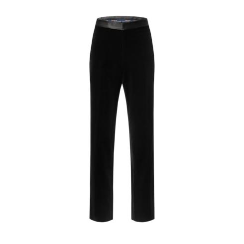 Ready-to-Wear Pants Velvet Tuxedo Pants | Louis Vuitton ® (Product zoom)